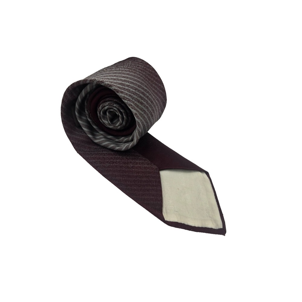 Vintage Givenchy Gentleman Paris Tie Red Gradient Stripes Designer 3" 70's